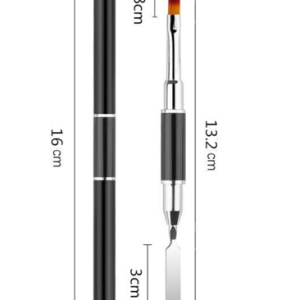 Poly gel brush
