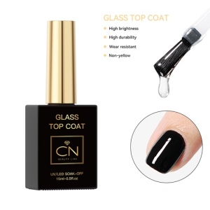 Glass top coat